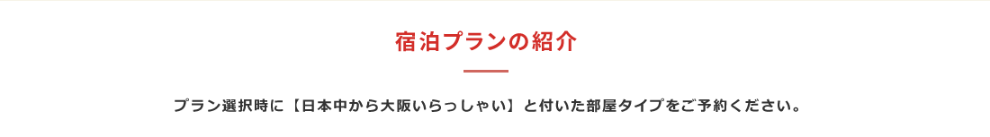 プランの紹介