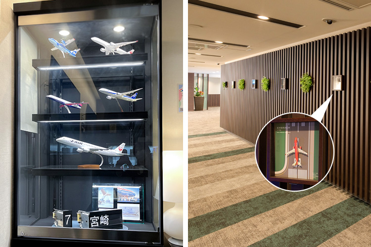 小さな模型に、大きな空のロマンをのせて。